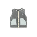 Everyday Layer Snap Vest Soft Grey