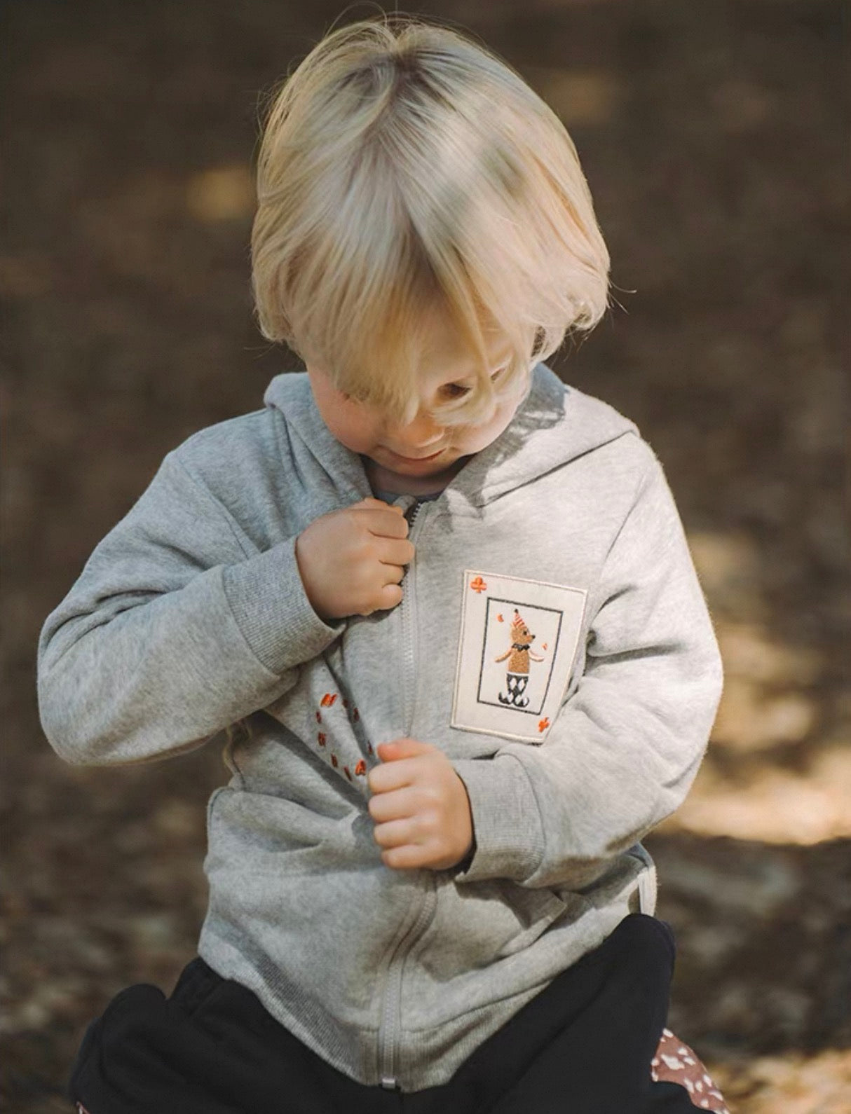 Little Story Zip Hoodie