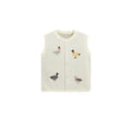 Little Farm Knit Vest Soft Cream
